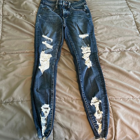 American Eagle Outfitters Denim - American Eagle Distressed Jeans